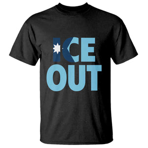 Minnesota Ice Out T Shirt MN State Anti Ice Movement Protest Statement TS11 Black Print Your Wear
