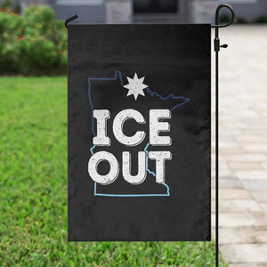 Ice Out Of Minnesota Garden Flag MN Map Immigration Protest Community Resistance TS11 Print Your Wear
