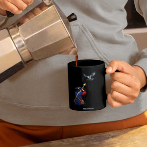 Funny Minutemen Shooting Blue and Green Hawk Football Rivalry Coffee Mug TS11 Print Your Wear
