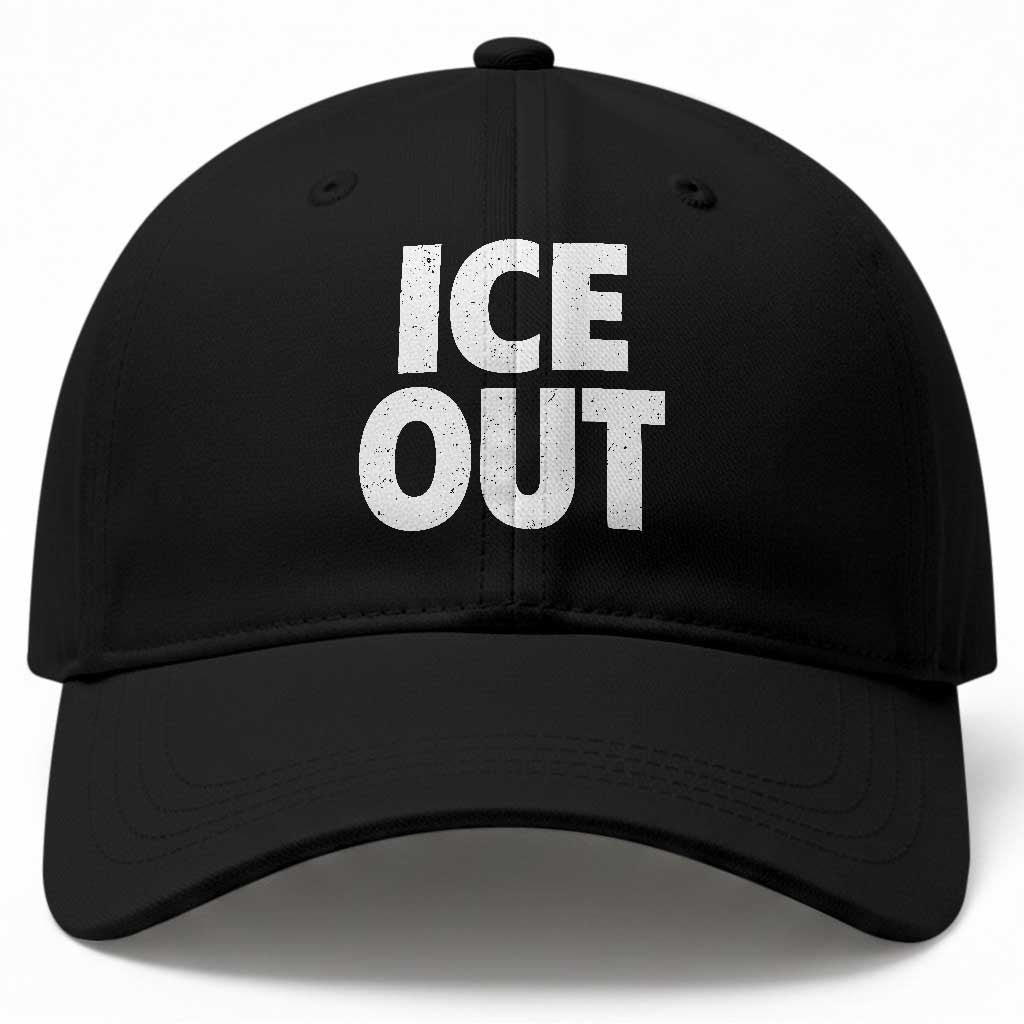 Ice Out Baseball Cap Abolish Ice Protest Statement TS11 Print Your Wear