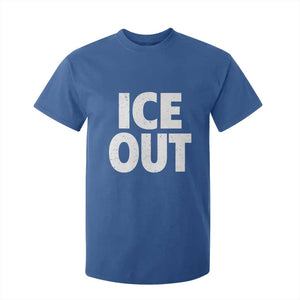 Ice Out T Shirt For Kid Abolish Ice Protest Statement TS11 Royal Blue Print Your Wear