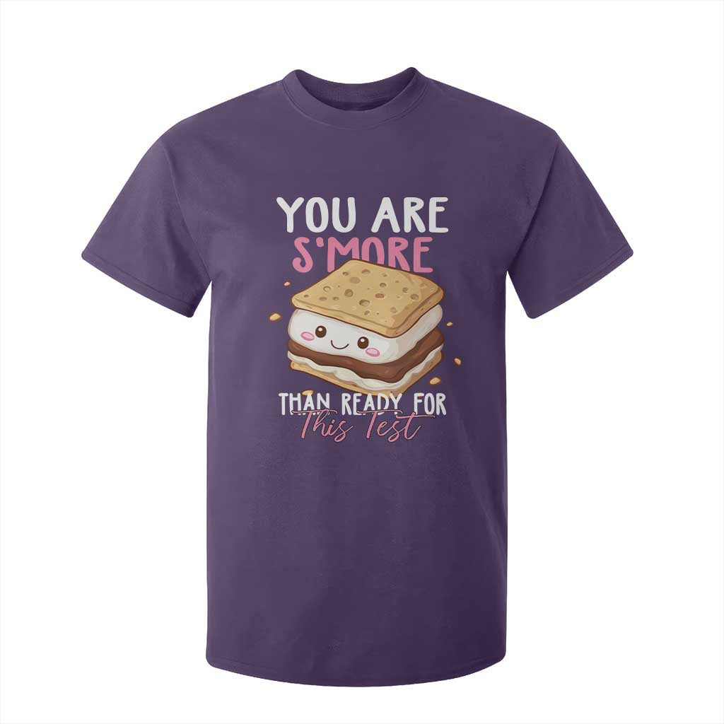 Funny You Are S'more Than Ready For This Test T Shirt For Kid Test Day Teacher TS11 Purple Print Your Wear