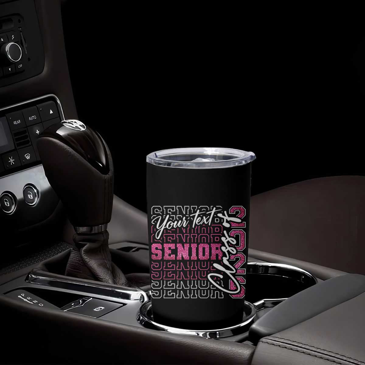 Personalized Senior 2026 Tumbler Cup Custom Text Class Of 2026 Graduation Glitter Print TS11 Print Your Wear
