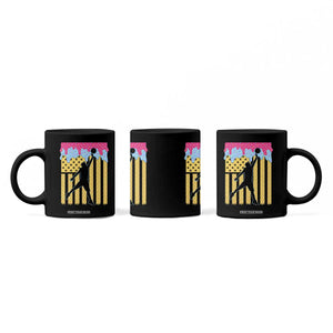 Basketball Ice Cream Drip American Flag Youth Players Coffee Mug TS11 Print Your Wear
