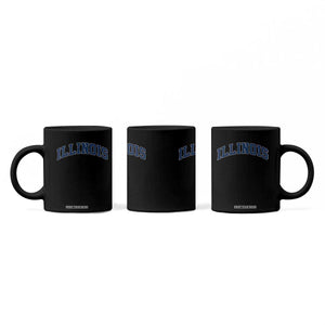 Illinois Sports Fan Vintage Bold Throwback IL State Coffee Mug TS11 Print Your Wear