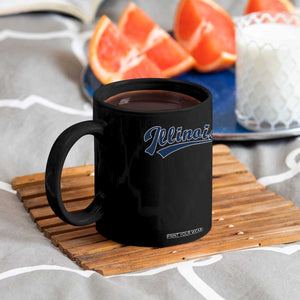 Illinois Varsity Script Classic Sports Jersey Style Coffee Mug TS11 Print Your Wear