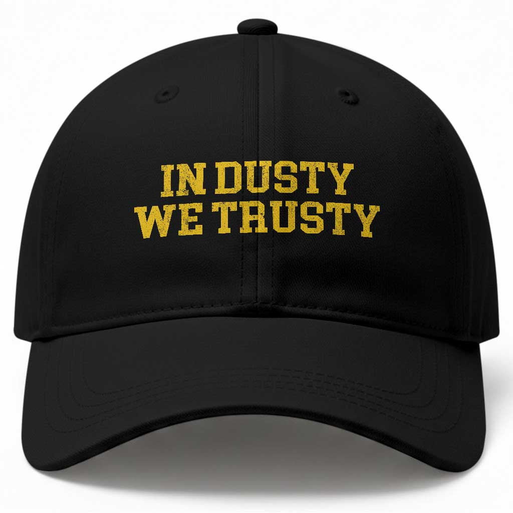 In Dusty We Trusty Baseball Cap Michigan State Basketball Quote TS11 Print Your Wear