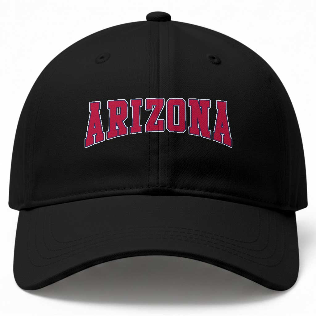 Arizona Sports Fan Vintage Bold Throwback AZ State Baseball Cap TS11 Print Your Wear