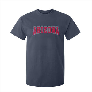 Arizona Sports Fan Vintage Bold Throwback AZ State T Shirt For Kid TS11 Navy Print Your Wear