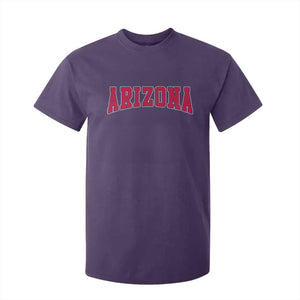 Arizona Sports Fan Vintage Bold Throwback AZ State T Shirt For Kid TS11 Purple Print Your Wear