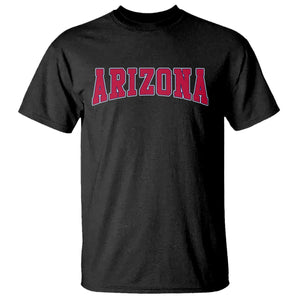 Arizona Sports Fan Vintage Bold Throwback AZ State T Shirt TS11 Black Print Your Wear