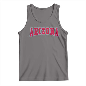 Arizona Sports Fan Vintage Bold Throwback AZ State Tank Top TS11 Deep Heather Print Your Wear