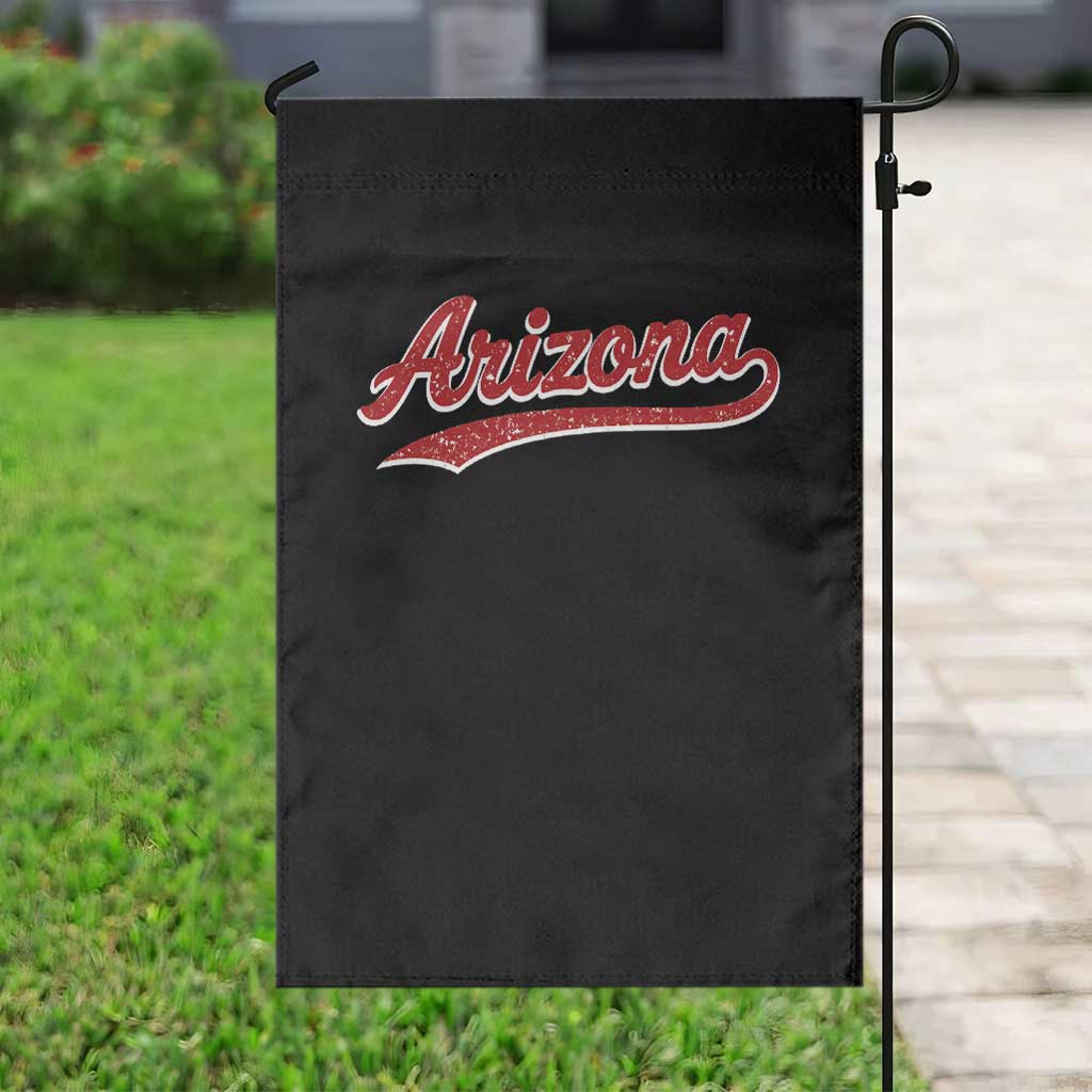 Arizona Varsity Script Classic Sports Jersey Style Garden Flag TS11 Print Your Wear