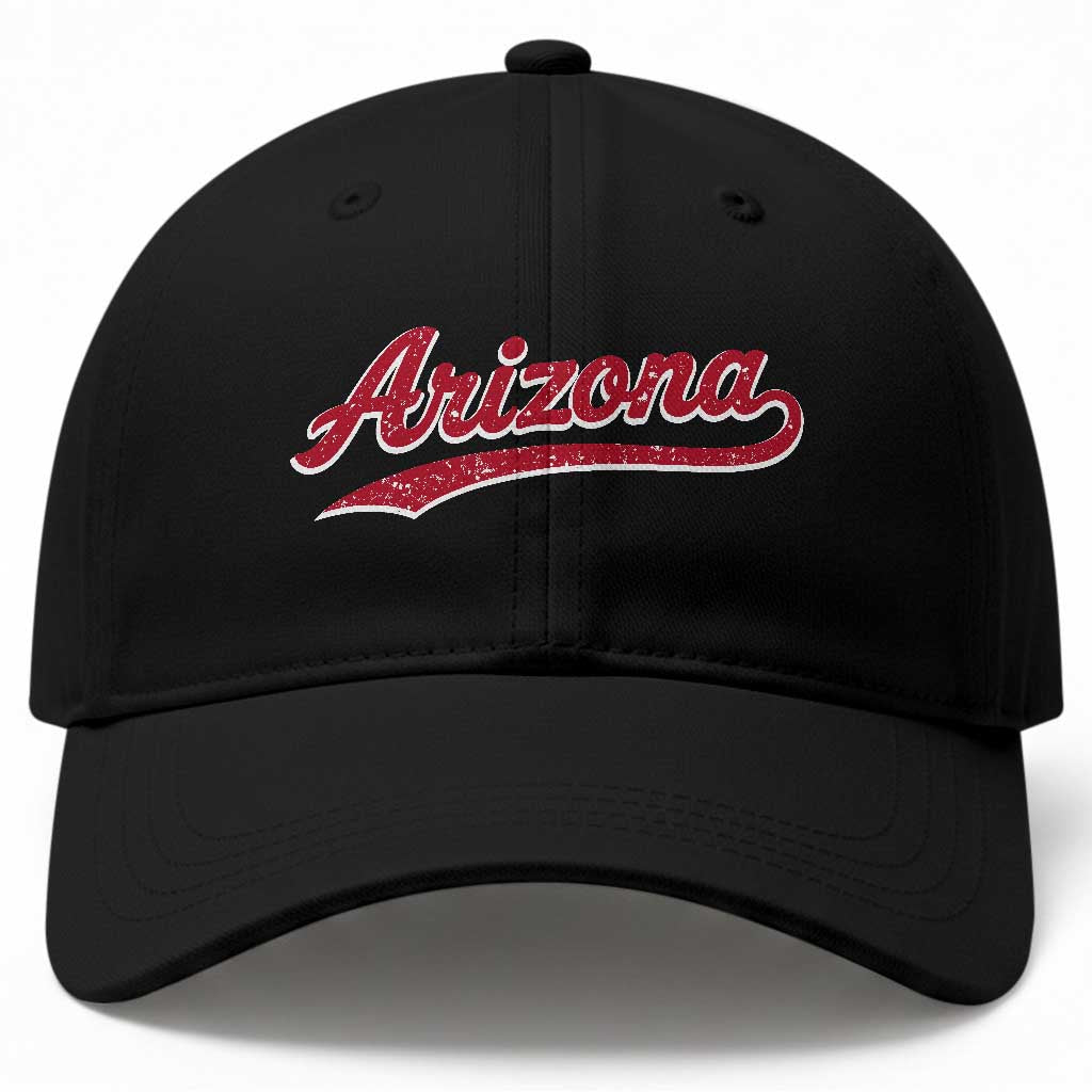 Arizona Varsity Script Classic Sports Jersey Style Baseball Cap TS11 Print Your Wear