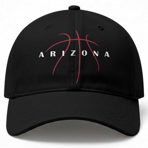 Arizona Fan Basketball Grooves Graphic AZ State Baseball Cap TS11 Print Your Wear