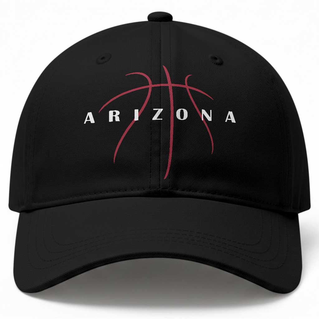Arizona Fan Basketball Grooves Graphic AZ State Baseball Cap TS11 Print Your Wear