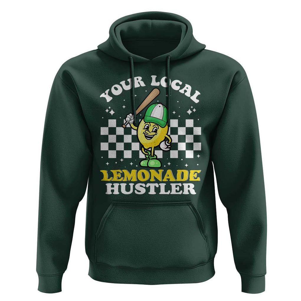 Funny Stand Boss Ceo Hoodie Your Local Lemonade Hustler TS11 Dark Forest Green Print Your Wear