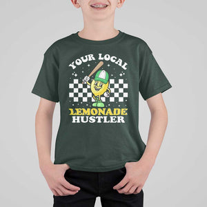 Funny Stand Boss Ceo T Shirt For Kid Your Local Lemonade Hustler TS11 Dark Forest Green Print Your Wear