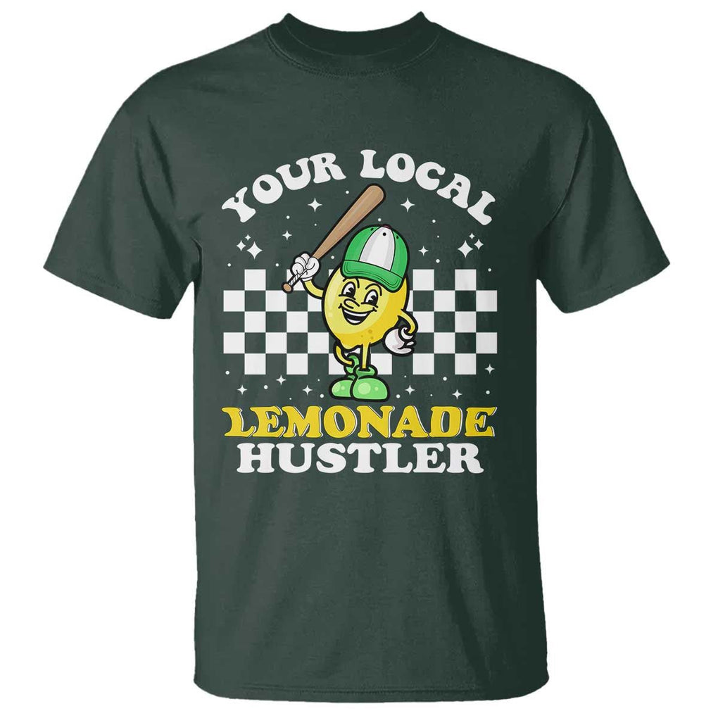Funny Stand Boss Ceo T Shirt Your Local Lemonade Hustler TS11 Dark Forest Green Print Your Wear