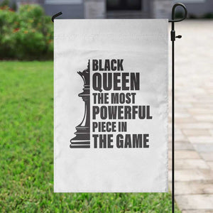 Chess Lover Garden Flag Black Queen The Most Powerful Piece In The Game Checkmate TS11 Print Your Wear