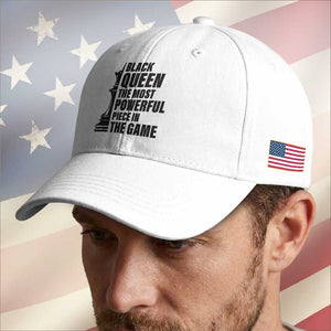 Chess Lover Baseball Cap Black Queen The Most Powerful Piece In The Game Checkmate TS11 Print Your Wear