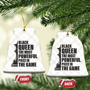 Chess Lover Ceramic Ornament Black Queen The Most Powerful Piece In The Game Checkmate TS11 Print Your Wear