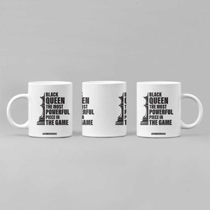 Chess Lover Coffee Mug Black Queen The Most Powerful Piece In The Game Checkmate TS11 Print Your Wear