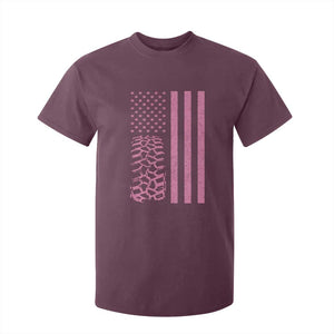 Off Road Car Wheel Vintage Pink American Flag T Shirt For Kid TS11 Maroon Print Your Wear