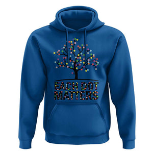 Happy Dot Day Hoodie Each Dot Matters Colorful Dots Tree TS11 Royal Blue Print Your Wear