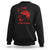 Funny Halloween Blood Stained Sweatshirt I'm Fine It's Not My Blood Splatter Bloody TS11 Black Print Your Wear