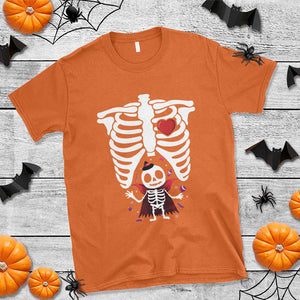 Pregnancy Announcement T Shirt Halloween Vampire Skeleton Monster Baby Pregnant Candy TS11 Orange Print Your Wear