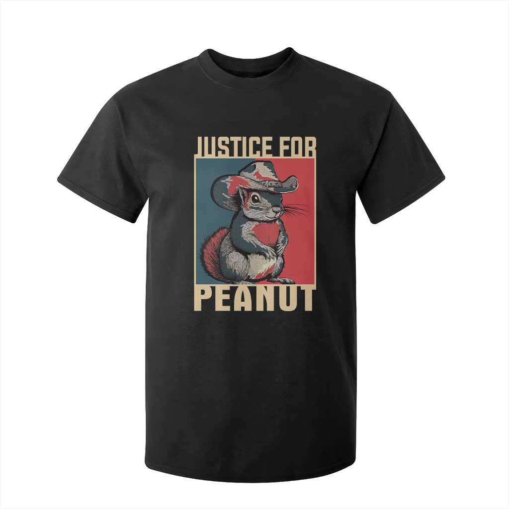 Justice For Peanut The Squirrel 2024 T Shirt For Kid TS11 Black Print Your Wear