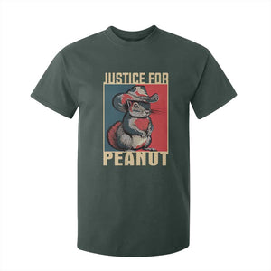 Justice For Peanut The Squirrel 2024 T Shirt For Kid TS11 Dark Forest Green Print Your Wear