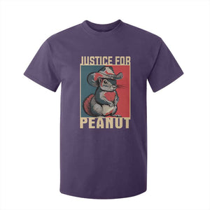 Justice For Peanut The Squirrel 2024 T Shirt For Kid TS11 Purple Print Your Wear