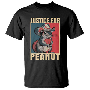 Justice For Peanut The Squirrel 2024 T Shirt TS11 Black Print Your Wear