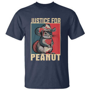 Justice For Peanut The Squirrel 2024 T Shirt TS11 Navy Print Your Wear