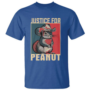 Justice For Peanut The Squirrel 2024 T Shirt TS11 Royal Blue Print Your Wear