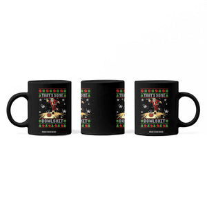 Funny Christmas Bowling Coffee Mug Thats Some Bowlshit Xmas Bowler Santa TS11 Print Your Wear