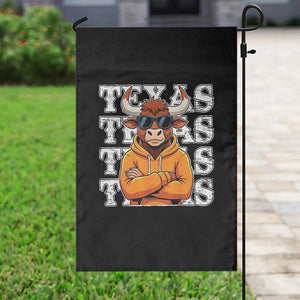 TFL Football Lover Garden Flag Vintage Orange Cow Sunglasses Game Day TS11 Print Your Wear