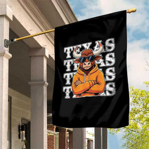 TFL Football Lover Garden Flag Vintage Orange Cow Sunglasses Game Day TS11 Print Your Wear