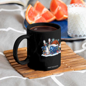 Funny Christmas Bowling Santa Hat Xmas Bowler Coffee Mug TS11 Print Your Wear