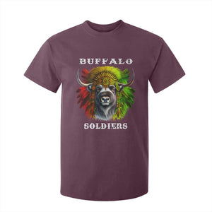 Buffalo Soldiers T Shirt For Kid African American Heros Black History Month TS11 Maroon Print Your Wear