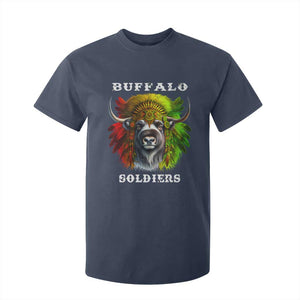 Buffalo Soldiers T Shirt For Kid African American Heros Black History Month TS11 Navy Print Your Wear