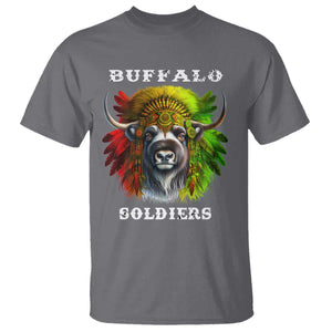 Buffalo Soldiers T Shirt African American Heros Black History Month TS11 Charcoal Print Your Wear