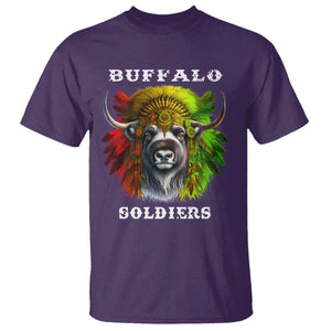 Buffalo Soldiers T Shirt African American Heros Black History Month TS11 Purple Print Your Wear