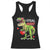 Funny Dinosaur Valentine's Day I Steal Heart Racerback Tank Top TS11 Black Print Your Wear