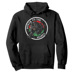 Power To The People Black Panther Party Hoodie Black History Month TS11 Black Print Your Wear