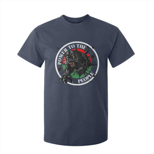 Power To The People Black Panther Party T Shirt For Kid Black History Month TS11 Navy Print Your Wear