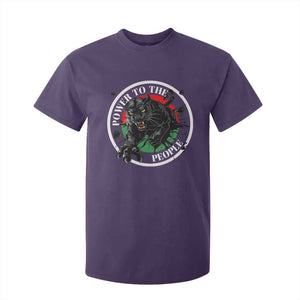 Power To The People Black Panther Party T Shirt For Kid Black History Month TS11 Purple Print Your Wear