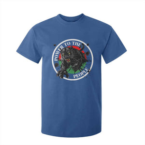 Power To The People Black Panther Party T Shirt For Kid Black History Month TS11 Royal Blue Print Your Wear